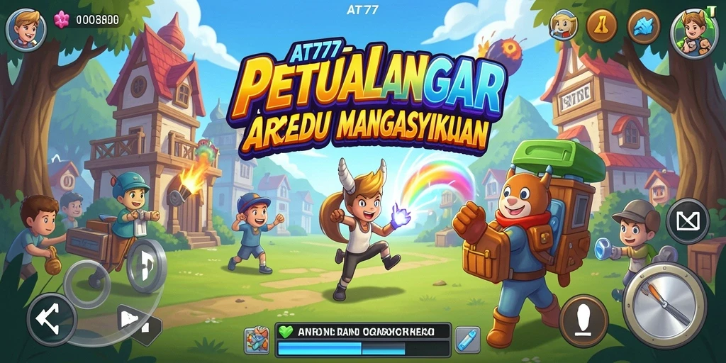 Tampilan gameplay seru di AT777 dengan aksi arcade yang menantang.