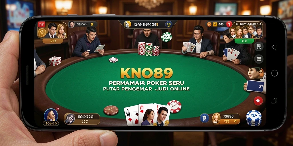 Tampilan gameplay KNO89 yang seru dan menantang di dunia poker.