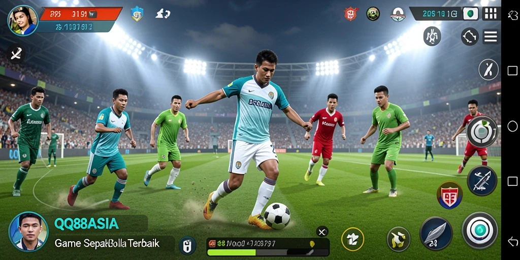 Tampilan gameplay QQ88ASIA yang menegangkan dan seru.