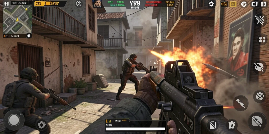 Tampilan menarik dari gameplay Y89 yang penuh aksi dan stratégi.